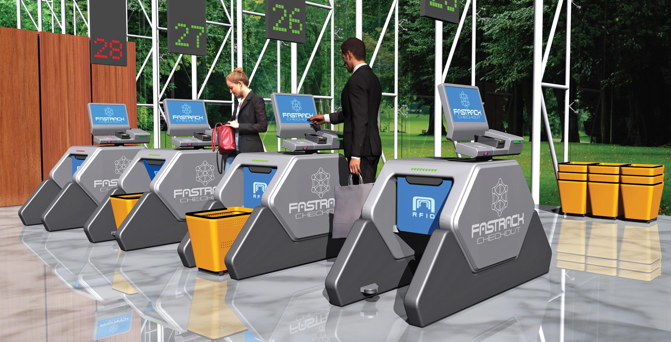 RFID Automated Checkouts | Checkouts Plug-in Design Center