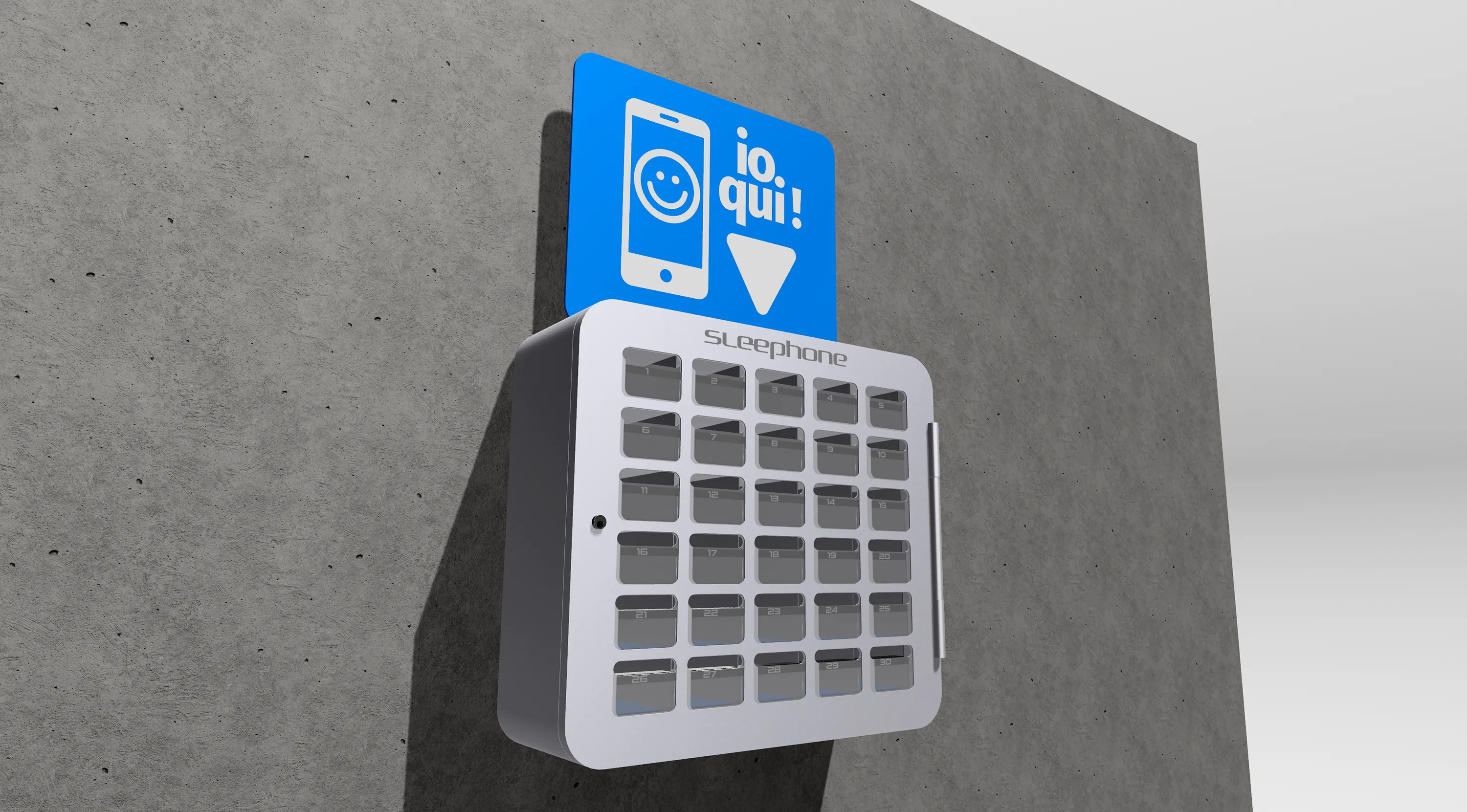 Smartphone Locker - Sleephone | Lockers | Plug-in Design Center